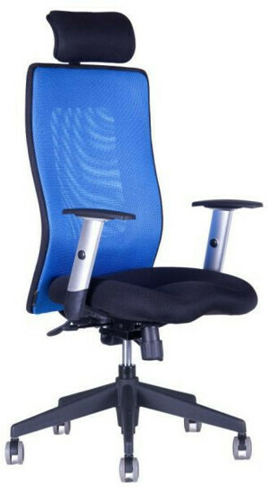 Office Pro Kancelářská židle Calypso Grand s podhlavníkem - dvoubarevná