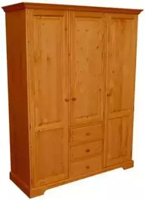 Unis Skříň masiv trojdílná 00177