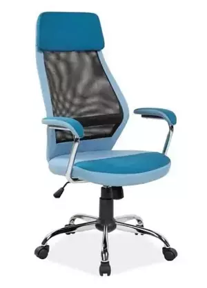 Casarredo Kancelářské křeslo Q-336 modrá