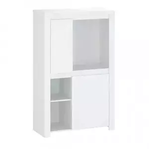Tempo Kondela Regál LINDY 2D - bílá