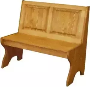 Unis Dřevěná lavice plná malá 00528