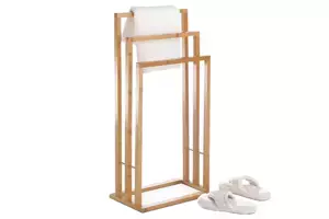 Autronic Stojan na ručníky bambusový DR-039