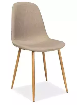 Casarredo Jídelní čalouněná židle FOX béžová