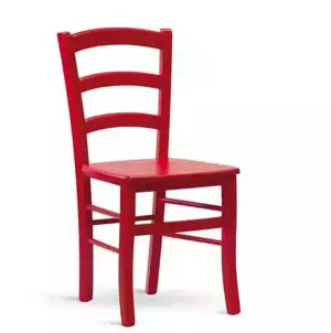 Stima Dřevěná židle Paysane COLOR - masiv rosso