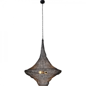 KARE Design Lustr Cocoon - černý, Ø89cm