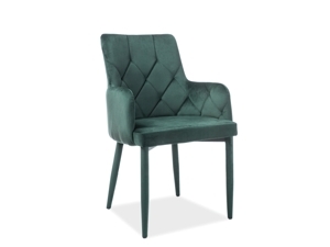 Jídelní židle RICARDO Velvet Barva: Modrá / Bluvel 86