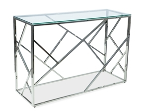 Příruční stolek ESCADA C | stříbrný