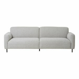 House Nordic Třímístná pohovka SALVADOR šedá 228 cm 1301360