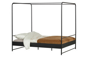 VTWONEN Postel BUNK černá 160x200 cm 377141-Z