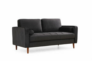 Hanah Home Dvoumístná pohovka ROME černá 175 cm 560ARE1516