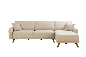 Hanah home Rohová pohovka HERA krémová 237 cm 867UNQ1944