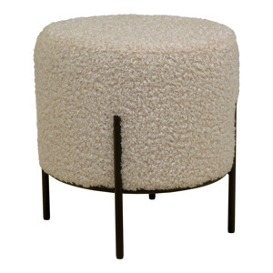 House Nordic Pouf ALFORD šedý 1501171