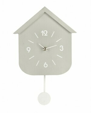 BIZZOTTO Nástěnné hodiny HOME šedé 37cm 0182414