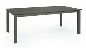BIZZOTTO Rozkládací zahradní stůl KONNOR 200x110 cm antracit 0662274