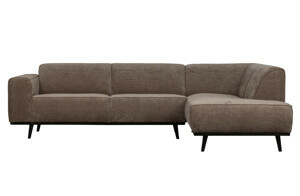BePureHome Rohová pohovka STATEMENT pravá hnědá 378655-T