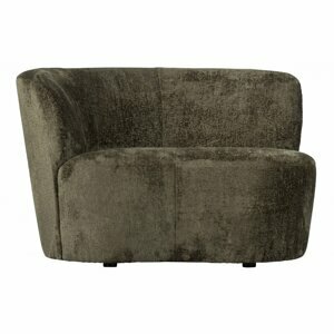 WOOOD Lenoška STONE 112 cm levá zelená 377078-G