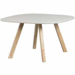 WOOOD Jídelní stůl TABLO 130cm hranaté nohy světlý 376094-E
