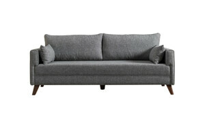 Hanah Home Rozkládací pohovka BELLA šedá 208 cm 825BLC1501