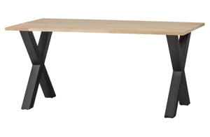 WOOOD Jídelní stůl TABLO dub 180x90 cm nohy 376015-A
