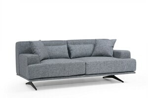 Hanah Home Dvoumístná pohovka BENTLEY šedá 560ARE1507