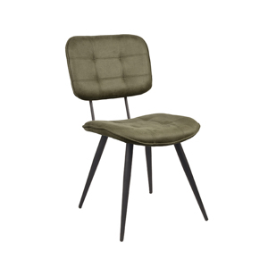 LABEL51 jídelní židle GUS zelená Color: Army green IH-50.053