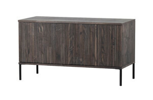 WOOD TV stolek NEW GRAVURE 100 cm tmavě hnědý 373472-E