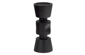 WOOOD Exclusive Svícen MIDI černý 29cm 373868-Z
