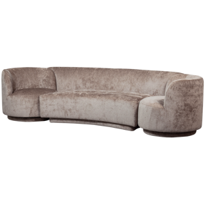 BePureHome Čtyřmístná pohovka COMBI POPULAR taupe 290 cm