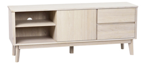 ROWICO Dřevěný TV stolek YUMI světlý 52501
