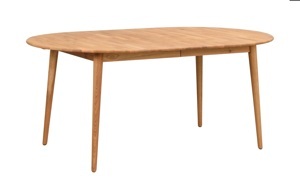 ROWICO oválný rozkládací jídelní stůl TYLER dub 170x105 cm 119712