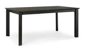 BIZZOTTO Rozkládací zahradní stůl KONNOR 160x100 cm antracit 0662278