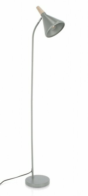 BIZZOTTO Stojací lampa BRILL šedá 0827743