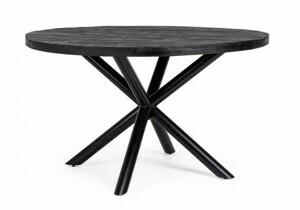 BIZZOTTO Kulatý jídelní stůl HASTINGS ø130 cm 0747014