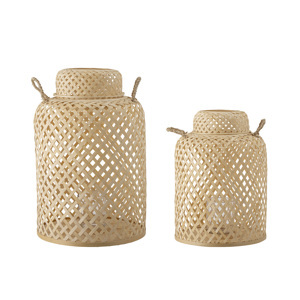 BLOOMINGVILLE Set 2 bambusových luceren MADLIN 82056773