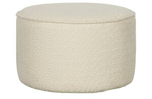 WOOOD Pouf SARA krémová bouclé 350410-C