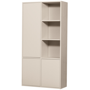 WOOOD Kabinet MEREL 221x100 cm světlý