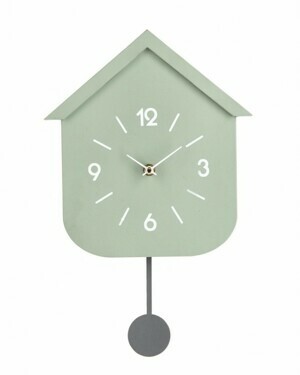 BIZZOTTO Nástěnné hodiny HOME zelené 37cm 0182412