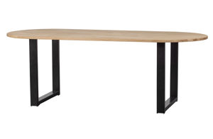 WOOOD Jídelní stůl TABLO oval dub "U" 220x90 cm 376030-U