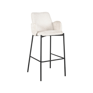 LABEL51 Barová židle JONI krémová 107 cm IH-50.184