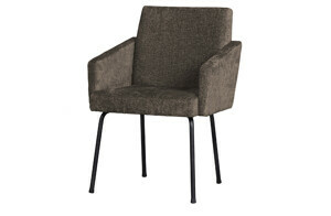 BePureHome jídelní židle MOUNT šedohnědá 801139-G