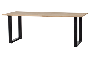 WOOOD jídelní stůl TABLO dub 220x90 cm nohy U 376017-U