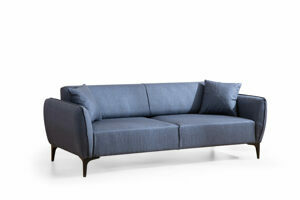Hanah Home Třímístná pohovka BELISSIMO modrá 220 cm 560ARE1361