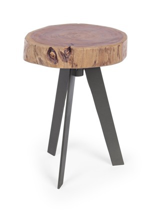 BIZZOTTO Kulatý odkládací stolek ARON ø32 cm 0745482