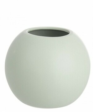 BIZZOTTO šedá porcelánová váza ALTHEA ø11 cm 0503229