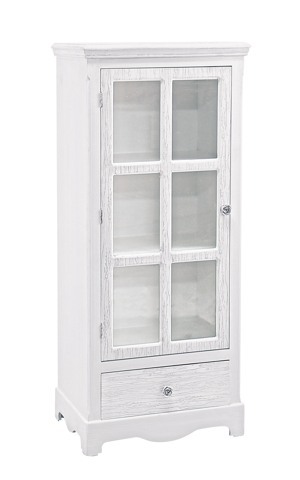 BIZZOTTO Dřevěná vitrína BLANC bílá 0744187