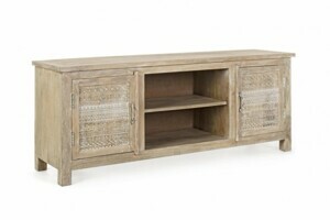 BIZZOTTO dřevěný TV stolek MAYRA 60x150 cm 0746214