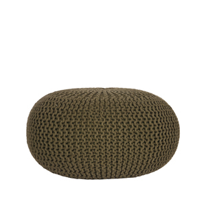LABEL51 pletený puf GEBREID armádní zelená L Color: Army green SH-24.065