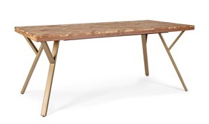 BIZZOTTO jídelní stůl RAIDA světlý 180x90 cm 0746801