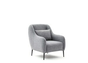 Hanah Home Křeslo VENUS šedé 825BLC2746