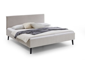 MEISE MÖBEL Čalouněná postel LEIRA 180x200cm béžová 2158-10-5000
